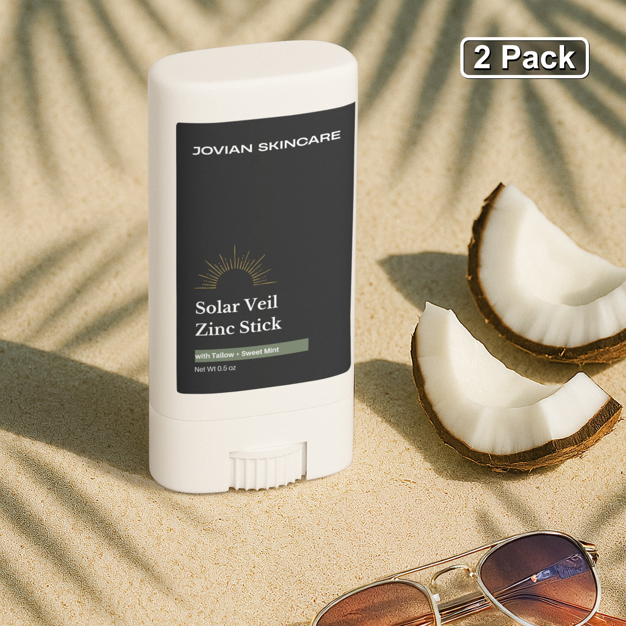 Solar Veil Zinc Stick- 2 Pack