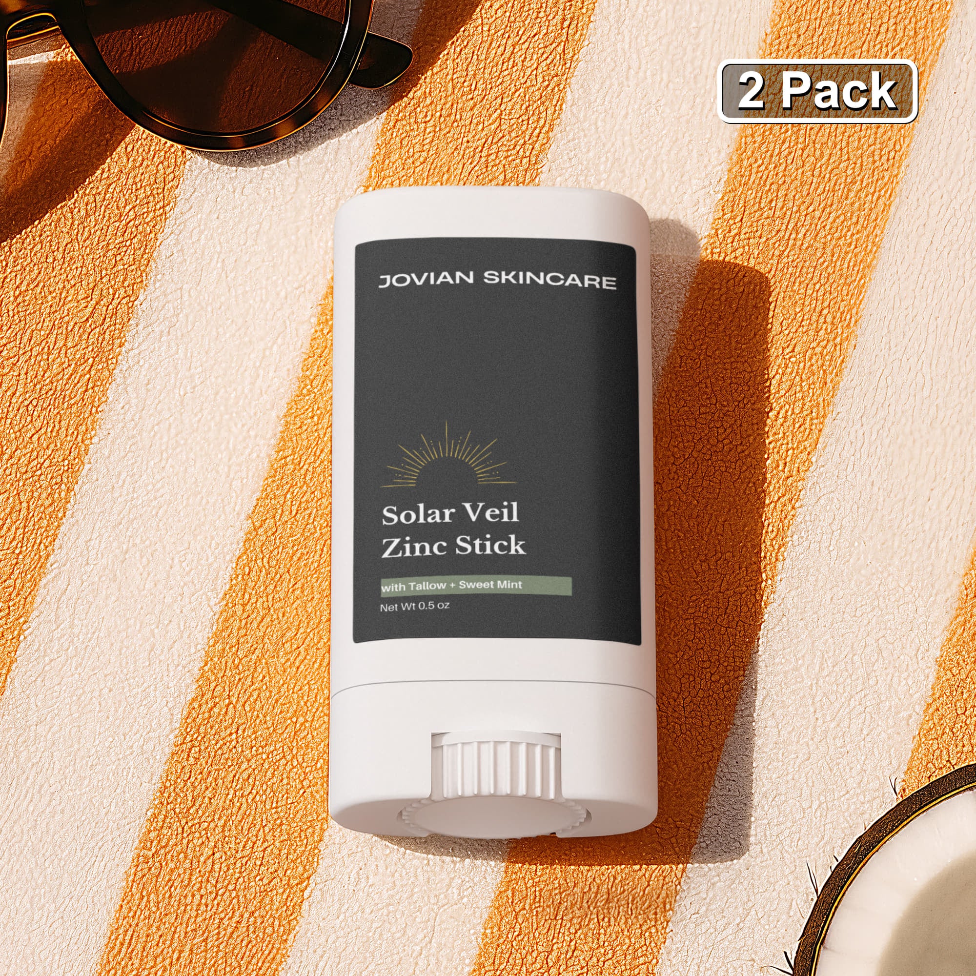 Solar Veil Zinc Stick- 2 Pack